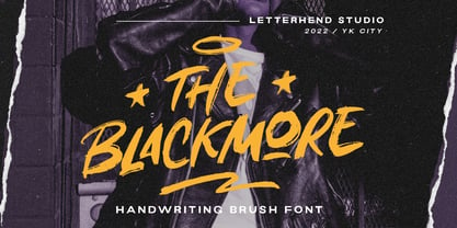 The Blackmore Font Poster 1