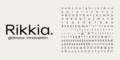 Rikkia Font Poster 9