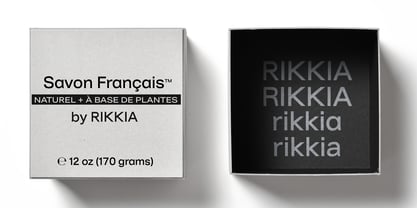 Rikkia Font Poster 13