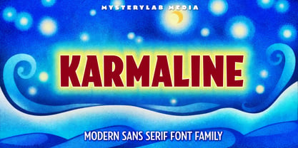 Karmaline Font Poster 1