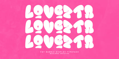 Lovezta Font Poster 1