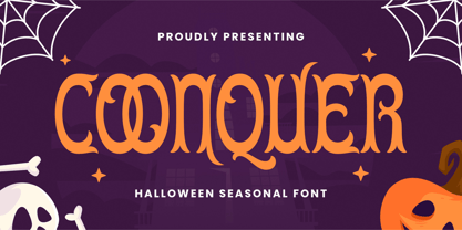 Coonquer Font Poster 1