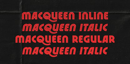 Maxqueen Font Poster 4