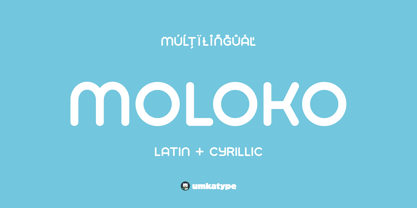 Moloko Font Poster 1