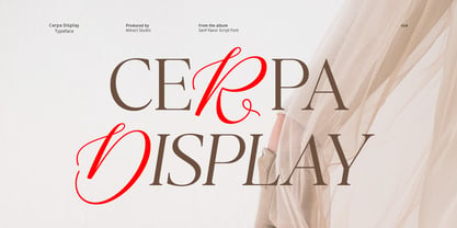 Cerpa Display Font Poster 1