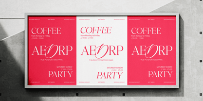 Cerpa Display Font Poster 3