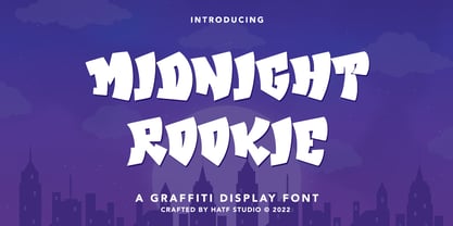 Midnight Rookie Font Poster 1