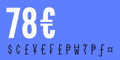 East Variable Font Poster 12