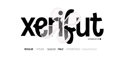 Xerifut Font Poster 1