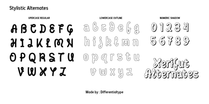 Xerifut Font Poster 4