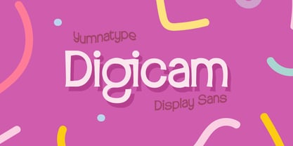 Digicam Font Poster 1