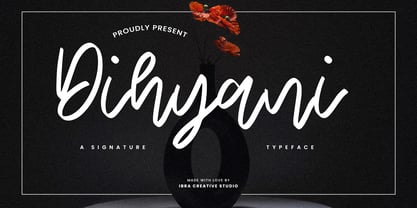 Dihyani Font Poster 1