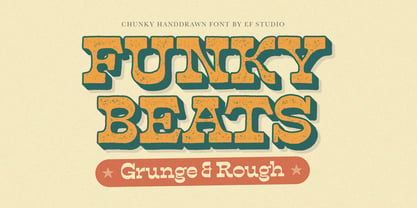 Funky Beats Font Poster 1