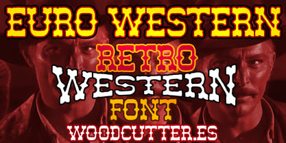 Euro Western Font Poster 1