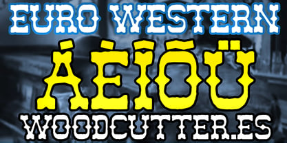 Euro Western Font Poster 4