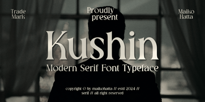 Kushin Font Poster 1