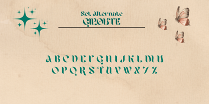 Gironte Font Poster 9