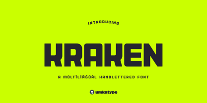 Kraken Font | Webfont & Desktop | MyFonts