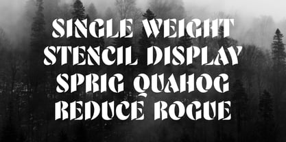 Merapi Font Poster 7