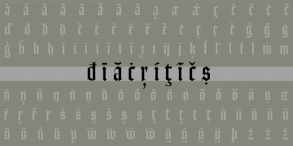 Goudy Text CT Font Poster 5