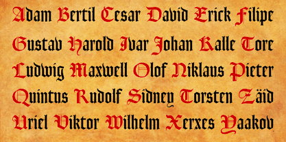 Goudy Text CT Font Poster 7