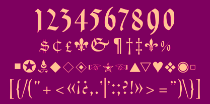 Goudy Text CT Font Poster 4