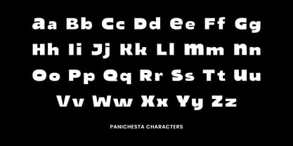 Panichesta Font Poster 3