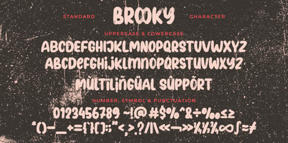 Brooky Font Poster 6