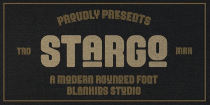 Stargo Font Poster 1
