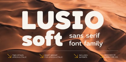 Lusio Soft Font Poster 1