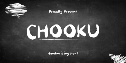 Chooku Font Poster 1