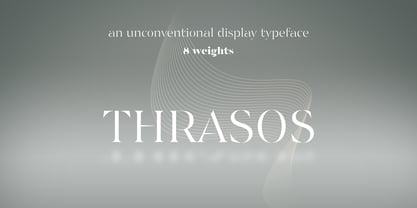 Thrasos Font Poster 1