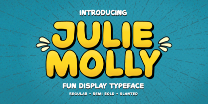 Julie Molly Font Poster 1