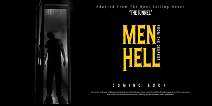 Hellvosien Font Poster 5