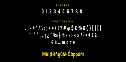 Hellvosien Font Poster 10
