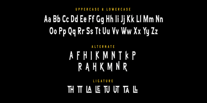 Hellvosien Font Poster 9