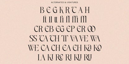 Andriani Font Poster 9