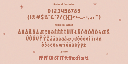 Brela Font Poster 11