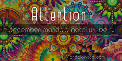 Murisa Monolinia Font Poster 4