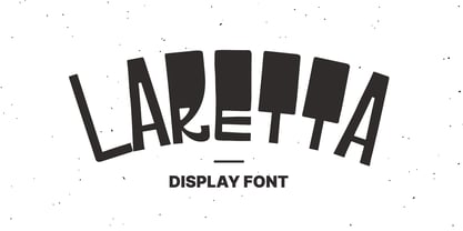Laretta Font Poster 1