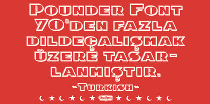 Pounder Font Poster 12