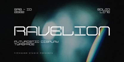 Ravelion Font Poster 1