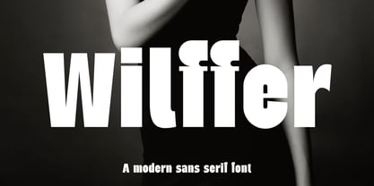 Wilffer Font Poster 1