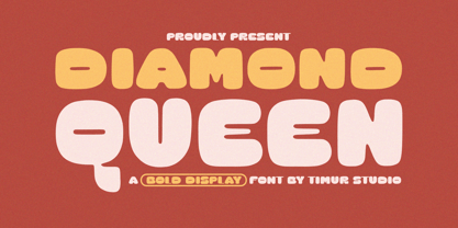 Diamond Queen Font Poster 1