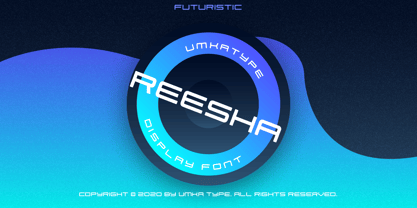 Reesha Font Poster 8