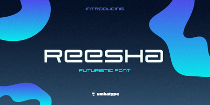 Reesha Font Poster 9