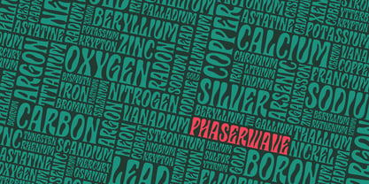 Phaserwave Font Poster 7
