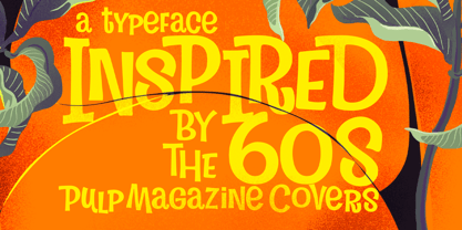 Tropical Lounge Font Poster 11