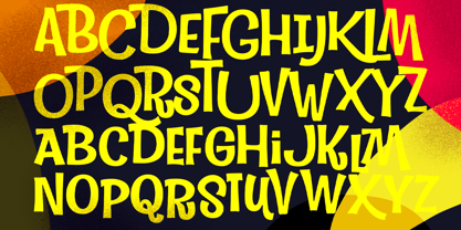 Tropical Lounge Font Poster 12