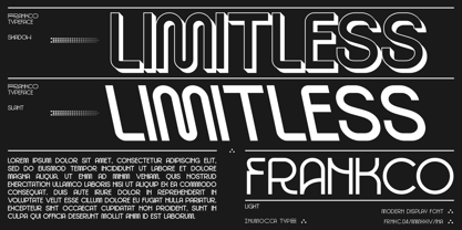 Frankco Font Poster 4